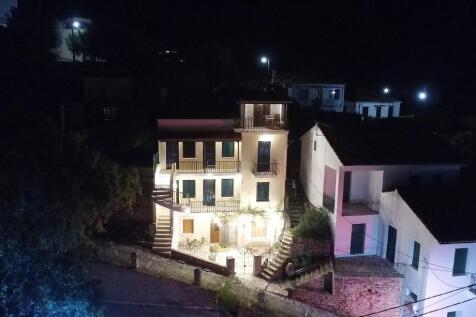 Aerial night view