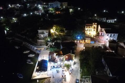 Aerial harbour view