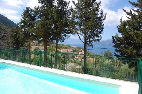 Terrace and pool