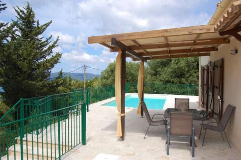 Terrace and pool