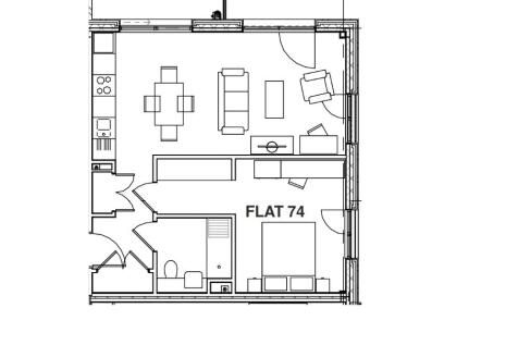 Flat 74 Floor Plan