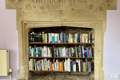 Stone Fireplace