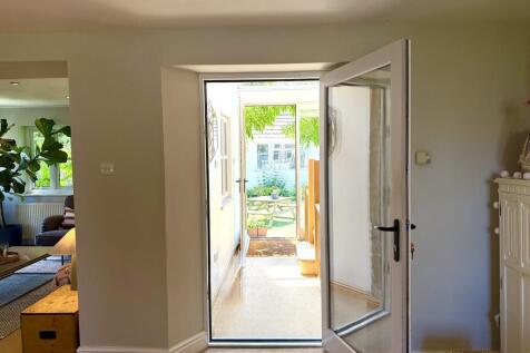View out through ...