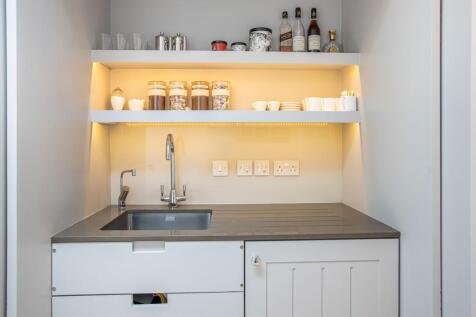 Tea Cupboard Open