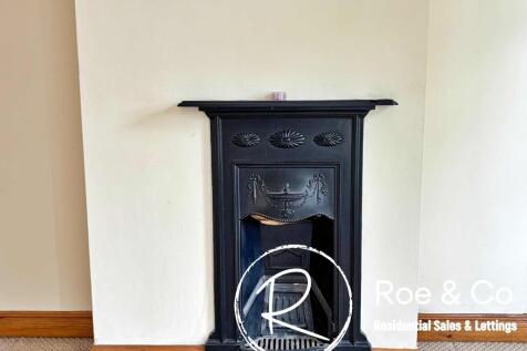 Bedroom one fireplace