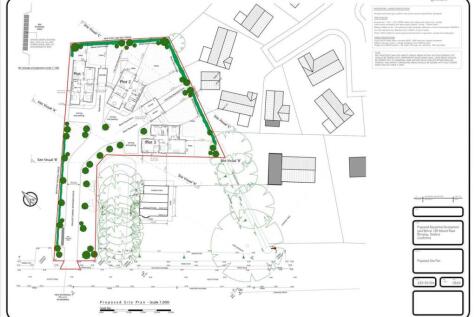 Proposed Site Plan:
