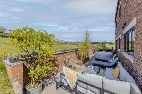 Rear patio