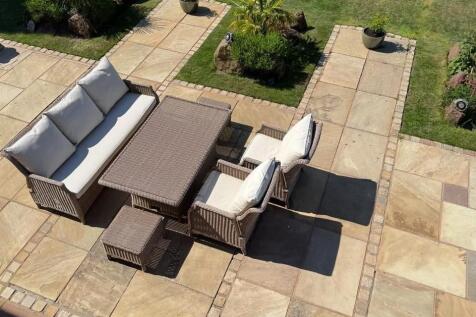 Aerial view of the Patio