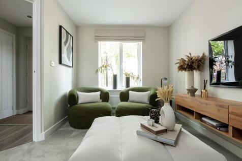 The welcoming &amp; cosy living room is at the front of the house