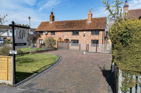 Front view and driveway