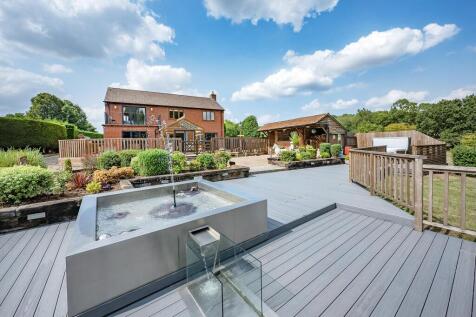 Rear view decking