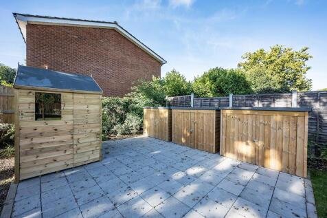 Patio for Storage Shed