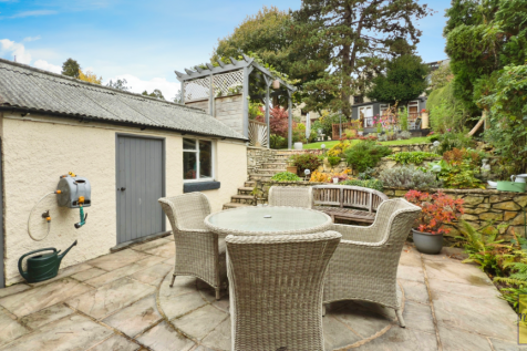 Patio seating area