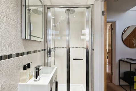 Downstairs shower room
