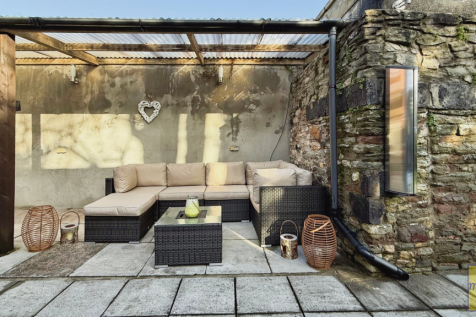 Patio seating area