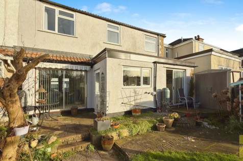 Rear of property