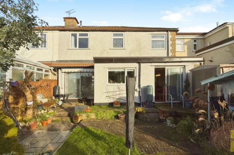 Rear of property