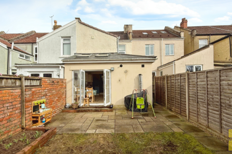 Rear of property