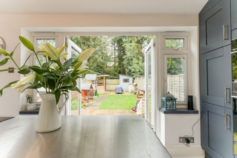 View out to garden