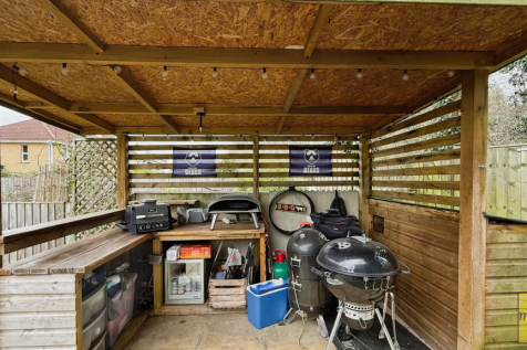 BBQ area