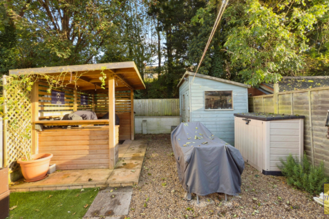 BBQ area/ Storage shed