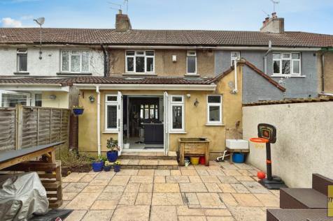 Rear of property