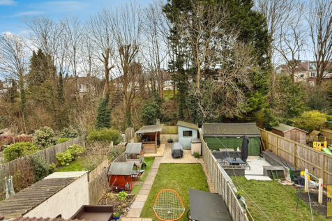 View of the garden