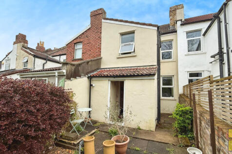 Rear of property