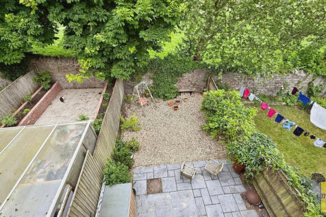 View of the garden