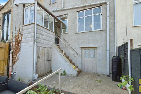 View of rear including access to the cellar