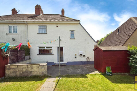 Rear of property