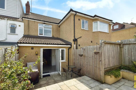 Rear of property