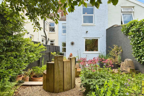 Rear of property