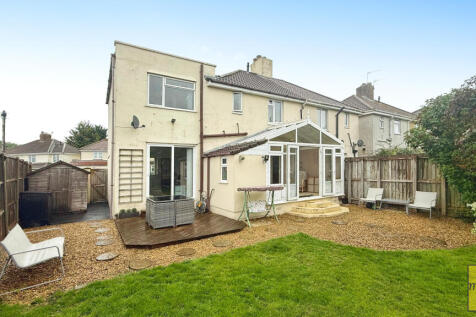 Rear of property