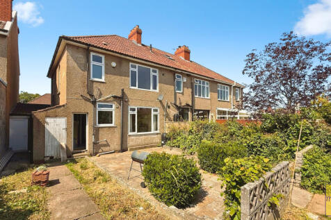 Rear of property