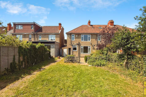 Rear of property