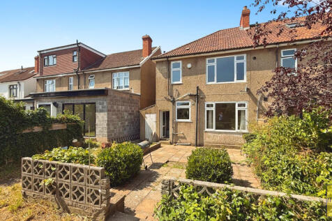 Rear of property