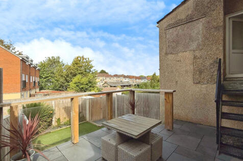 Patio seating area