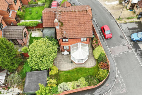 Rear of property