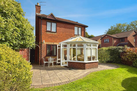 Rear of property