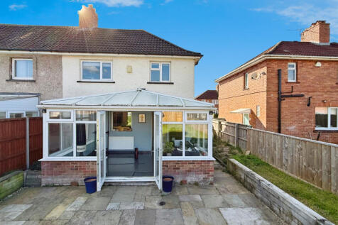 Rear of the property