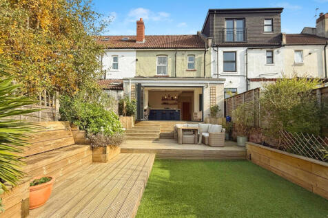 Rear of the property