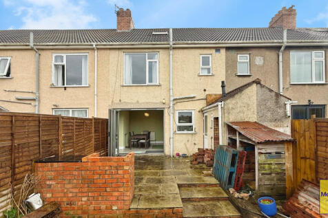 Rear of the property