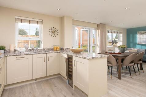 Open-plan Radleigh kitchen
