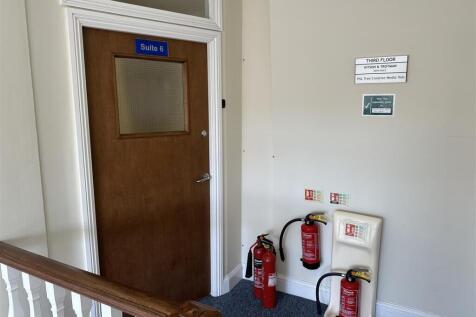 Entrance to office