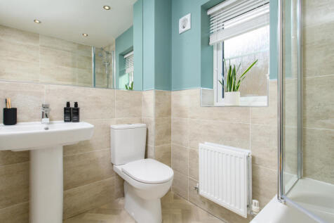Inside view 4 bedroom Chester main bathroom