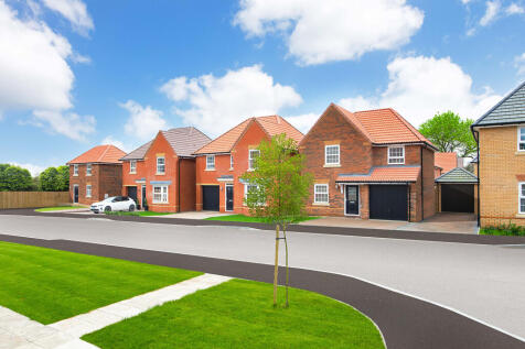 Street scene at Hesslewood Park, Hessle