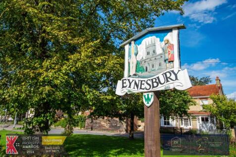 Eynesbury Sign Location.