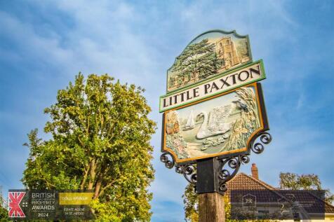 Little Paxton Sign Location.