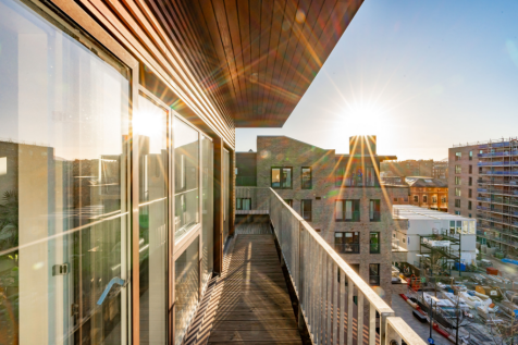 Wraparound Balcony